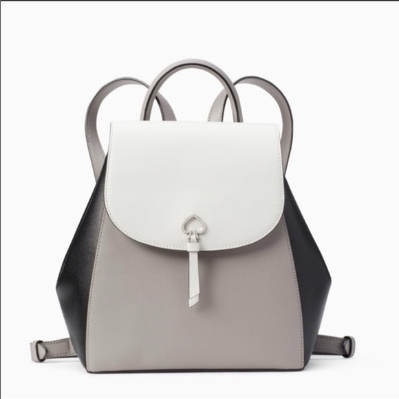 Kate Spade medium flap backpack adel Leather - Picture 1 of 16